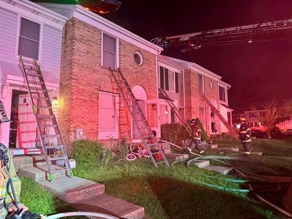 A teenage girl had started the dryer in the basement around 8:24 p.m. and as she walked away, she heard a popping sound. The teen returned immediately and found a fire ablaze in the laundry room, according to the Maryland Office of the State Fire Marshal.