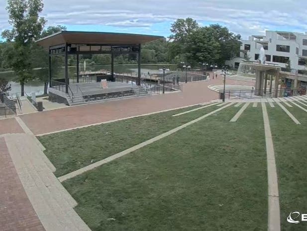 The state-of-the-art structure replaces the temporary canopy under which community performances and events were held before thousands of visitors.