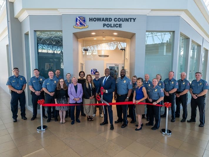 The new satellite office will provide patrol officers assigned to the area with a home base to address concerns at The Mall in Columbia, Merriweather District and Downtown Columbia Lakefront.