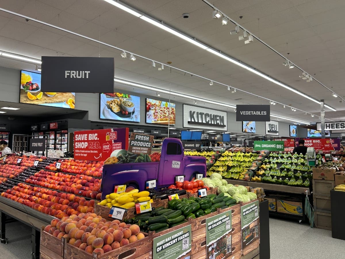 The newly reopened Columbia store now offers an expanded seafood department, a broader selection of international foods, a Ledo pizza Corner Shop, a full service sushi bar with an in-store chef and a variety of prepared food offerings.
