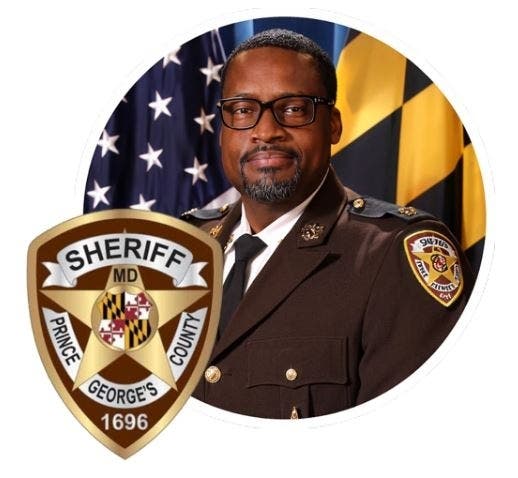 The chief of staff for Prince George's County Sheriff John D.B. Carr, Tracy Brown, recently was put on administrative leave while the office's internal affairs division investigates her now-deleted Facebook posts.