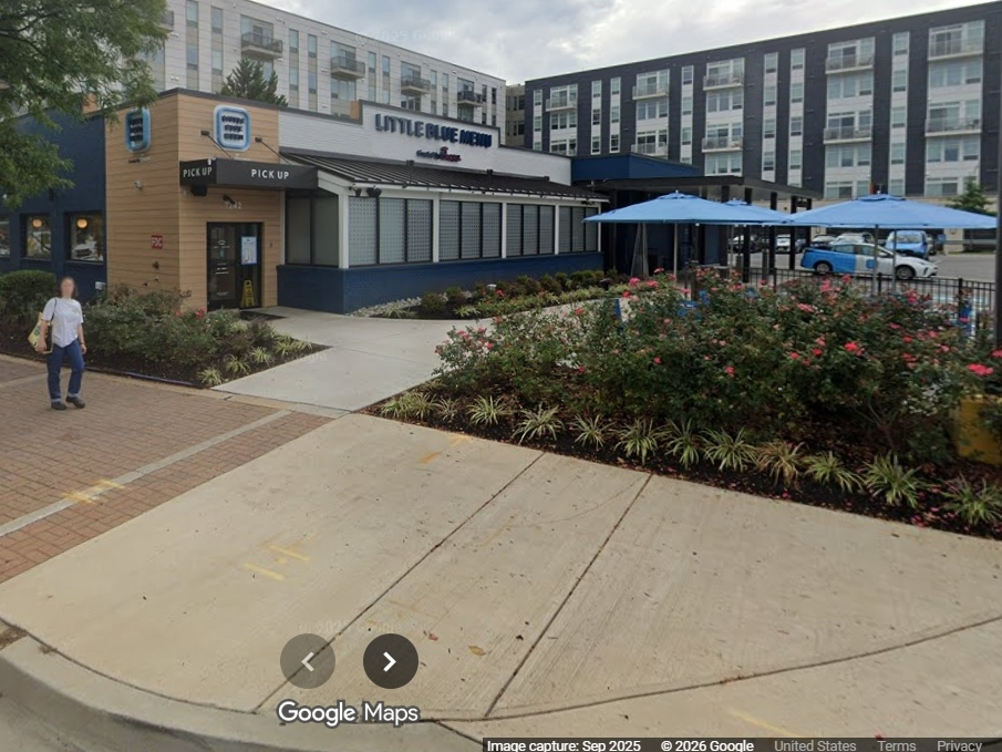 Little Blue Menu, located at 7242 Baltimore Ave., will remain open into early 2027 before its converted into a traditional Chik-fil-A, according to reports.