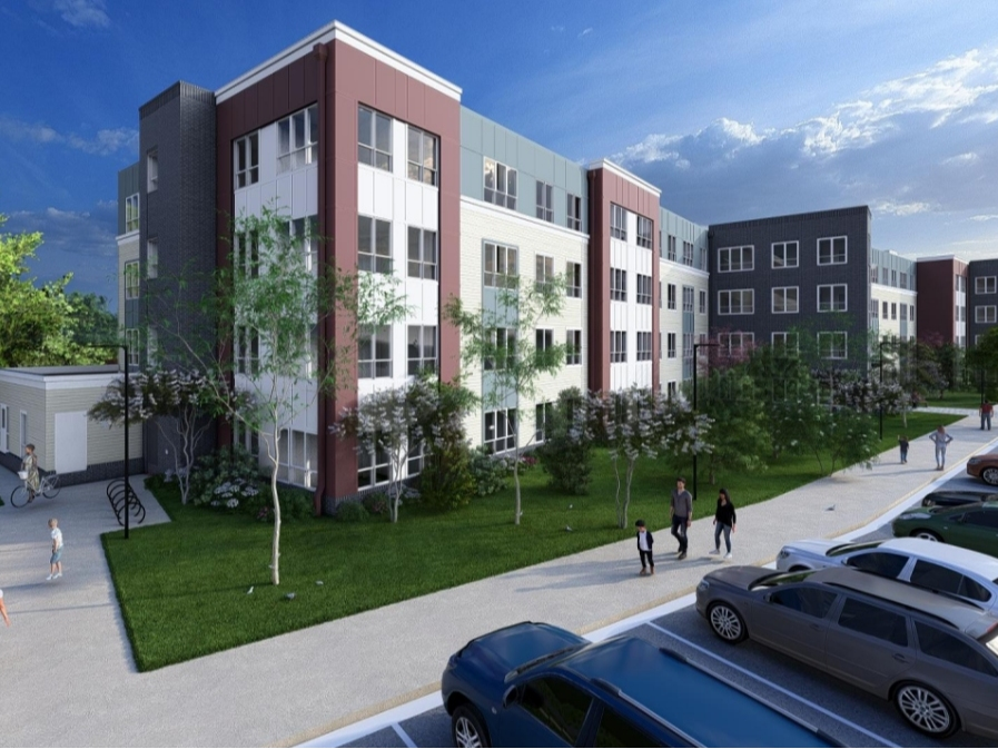 Called Fall River Terrace Apartments, the project is spearheaded by Enterprise Community Development and will sit on 2.84 acres of land zoned "new town" at the northeast corner of Harpers Farm Road and Elliots Oak Road in the Village of Harper's Choice.