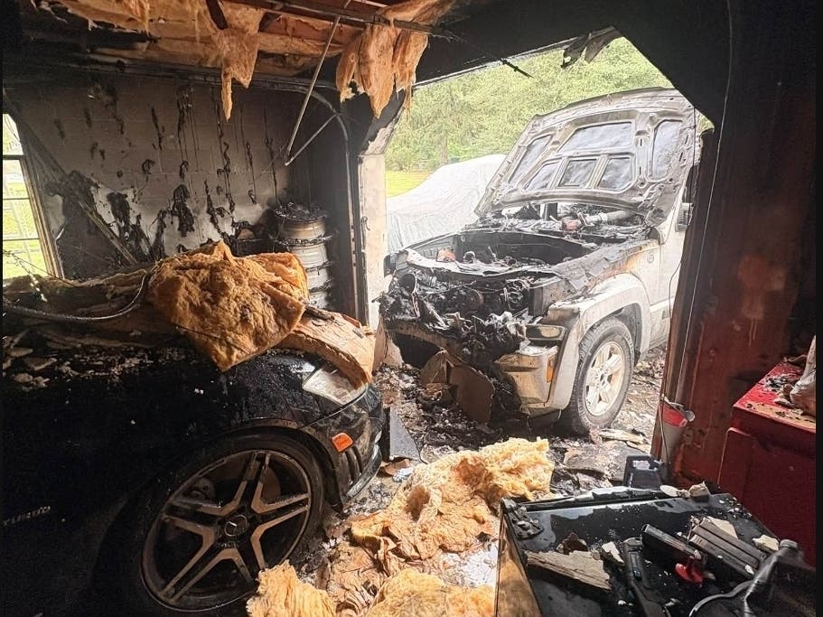 The incident happened at a home located in the 1000 block of Beall Drive. Firefighters arrived within four minutes of being dispatched and they found a vehicle on fire with flames that had spread to the attached garage and second floor of the home.