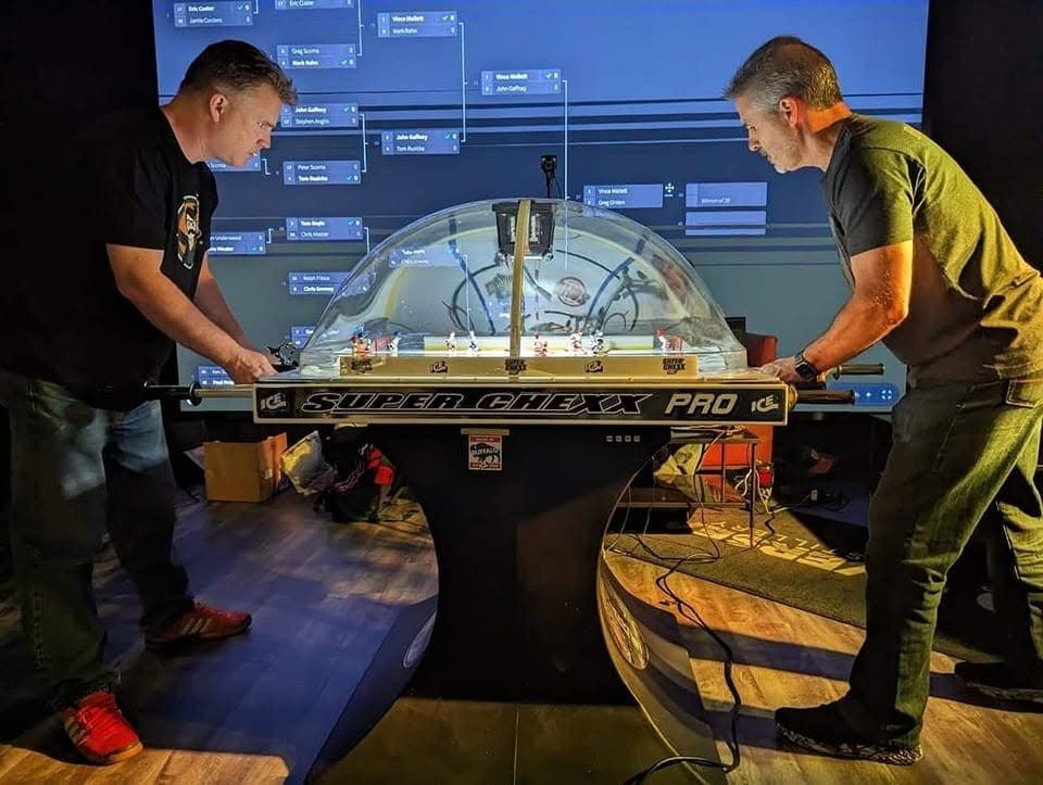 Bubble Hockey Tournament Benefits Howard County Food Bank