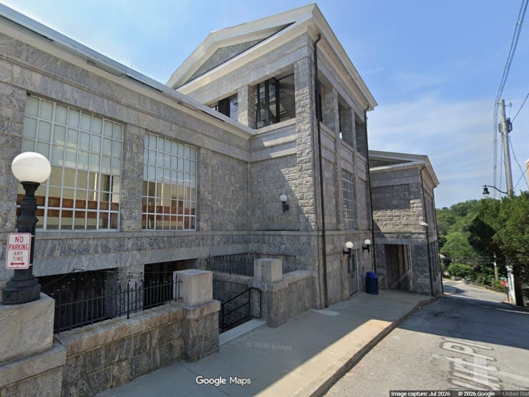 This1843 building and former State of Maryland Circuit Court for Howard County courthouse includes repairs to the attic area and cupola, window and shutter restoration, and repairs to locally sourced granite walls.