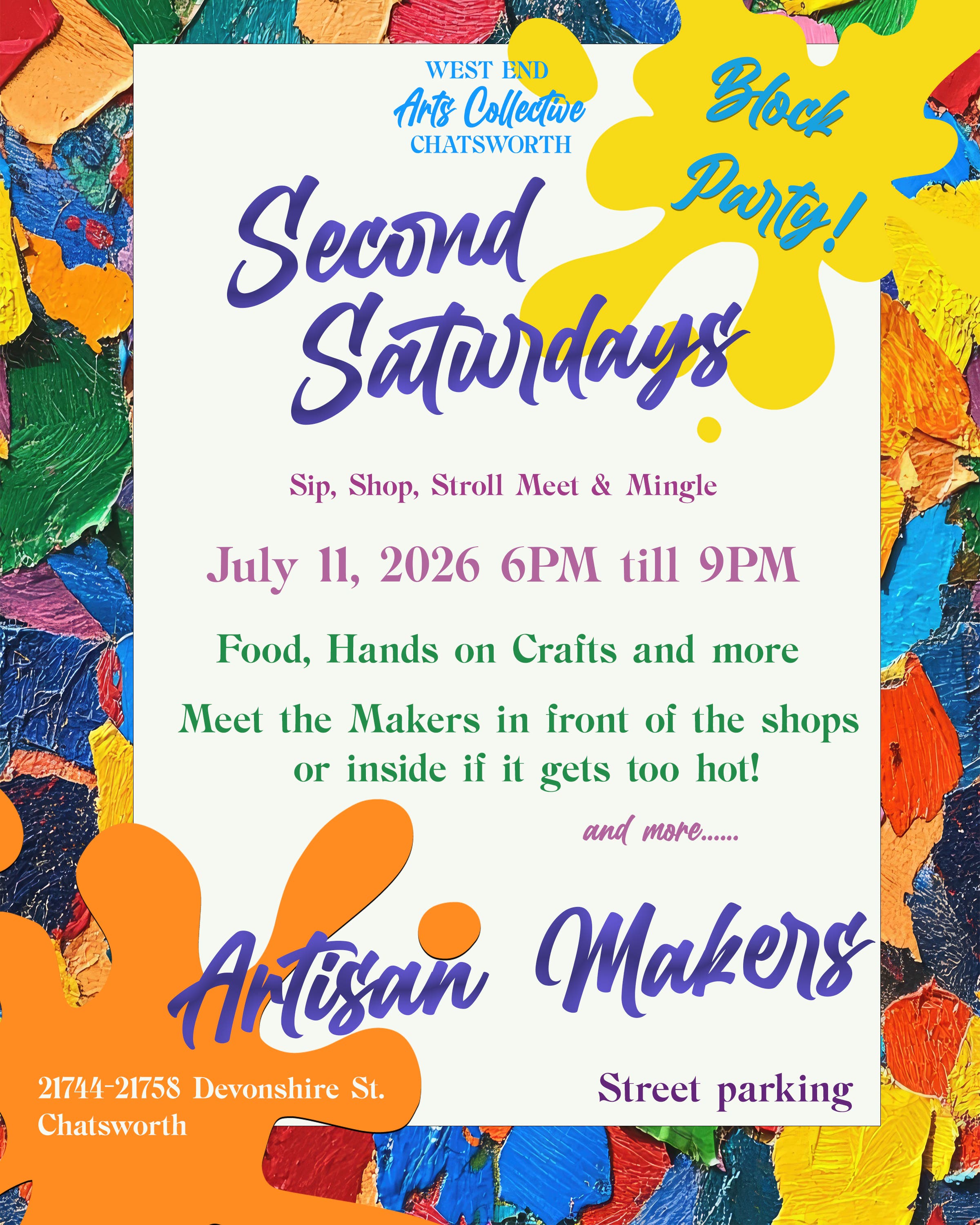 Second Saturdays Block Party!