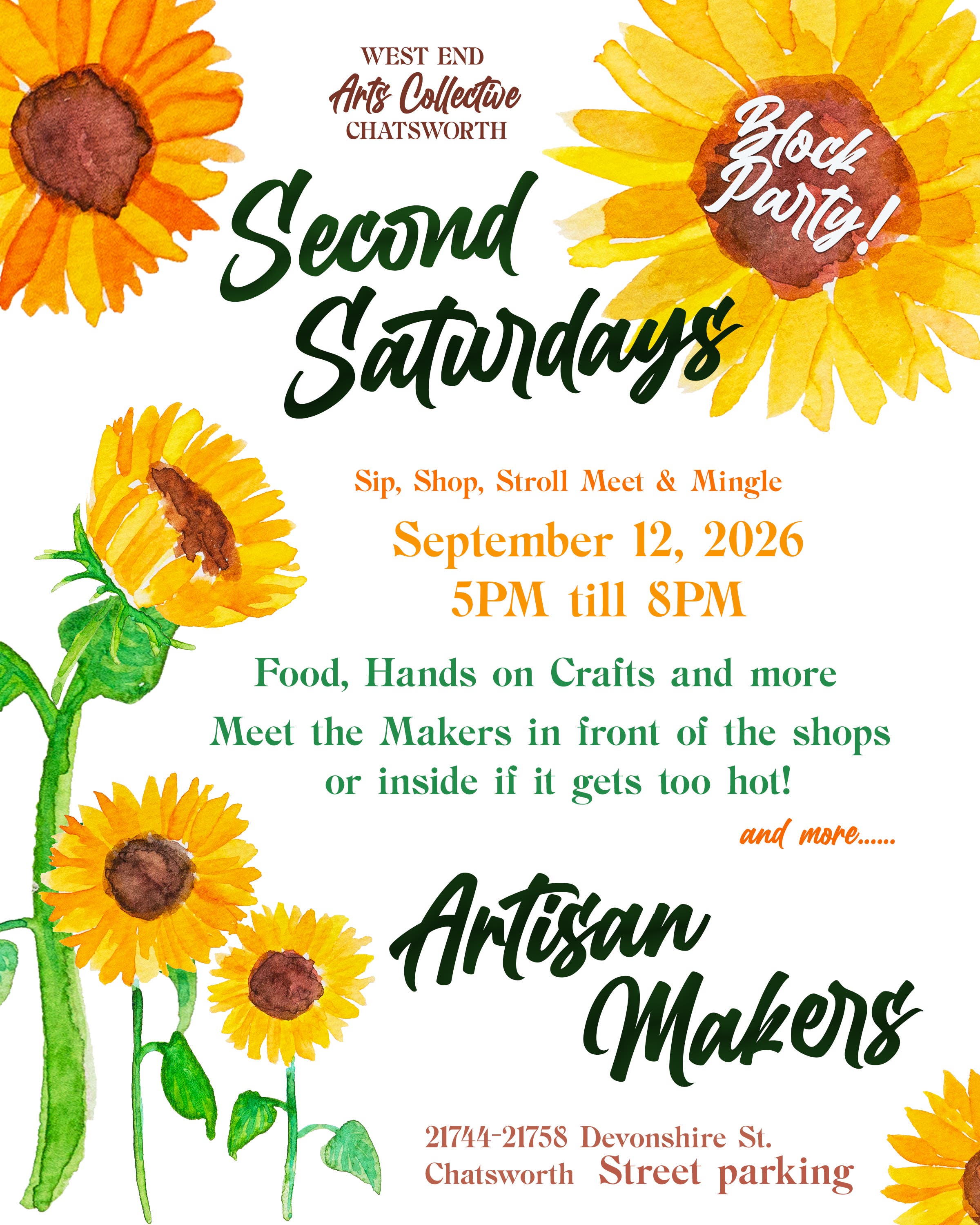Second Saturdays Block Party!