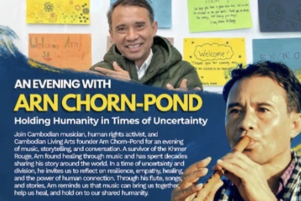 An Evening with Arn Chorn-Pond