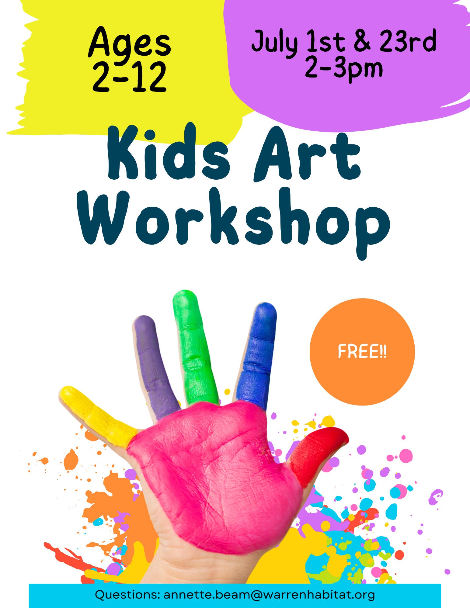 Jul 23 Kids Art Workshop Hackettstown NJ Patch Jul 23 kids art workshop hackettstown nj patch