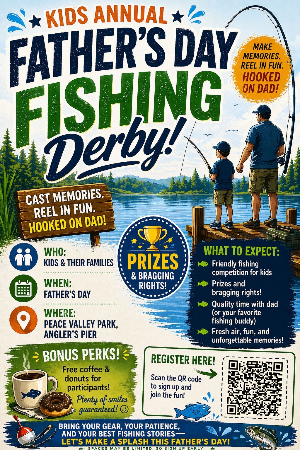 Kids Annual Father's Day Fishing Derby!