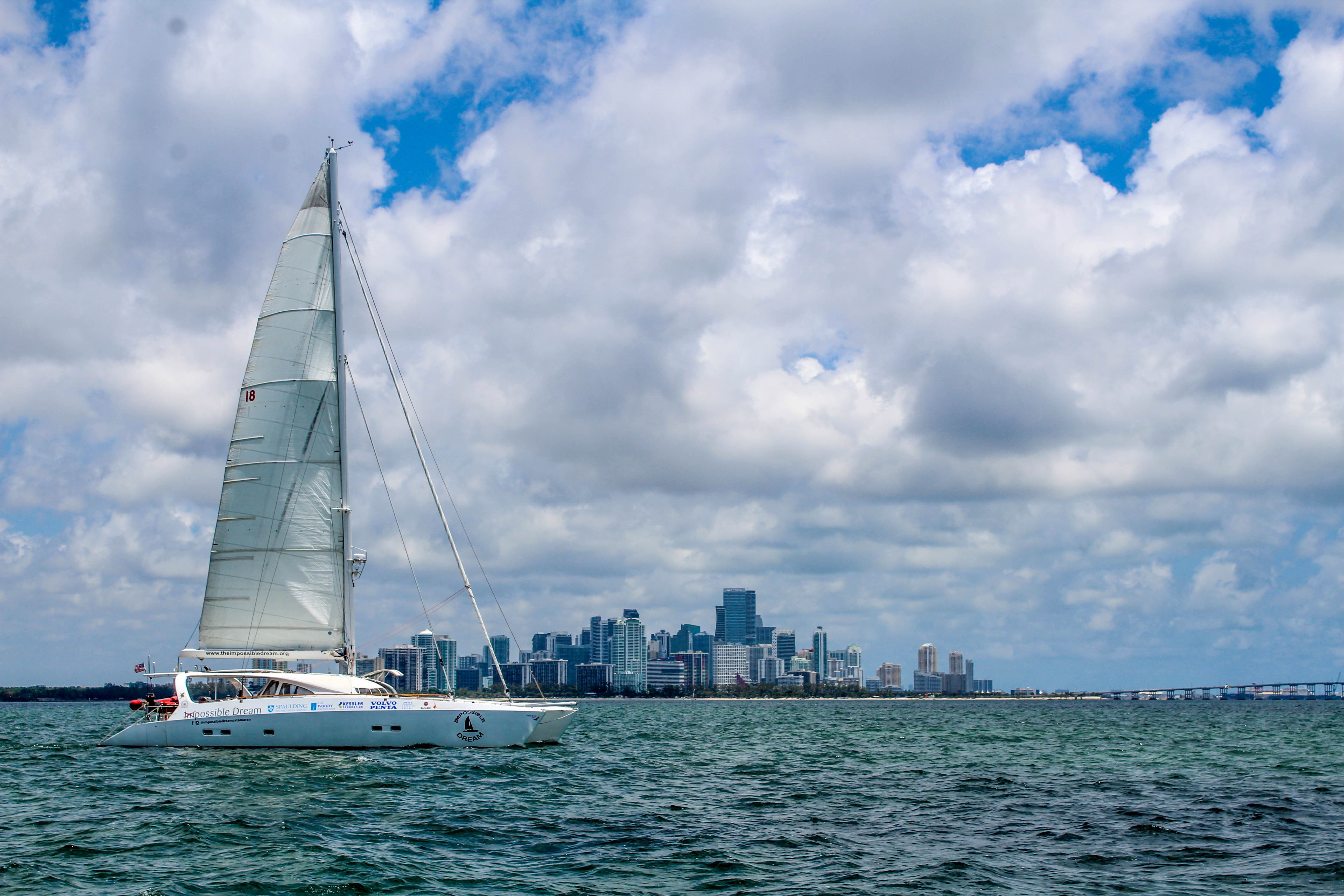 Impossible Dream visits ONE15 Brooklyn Marina.