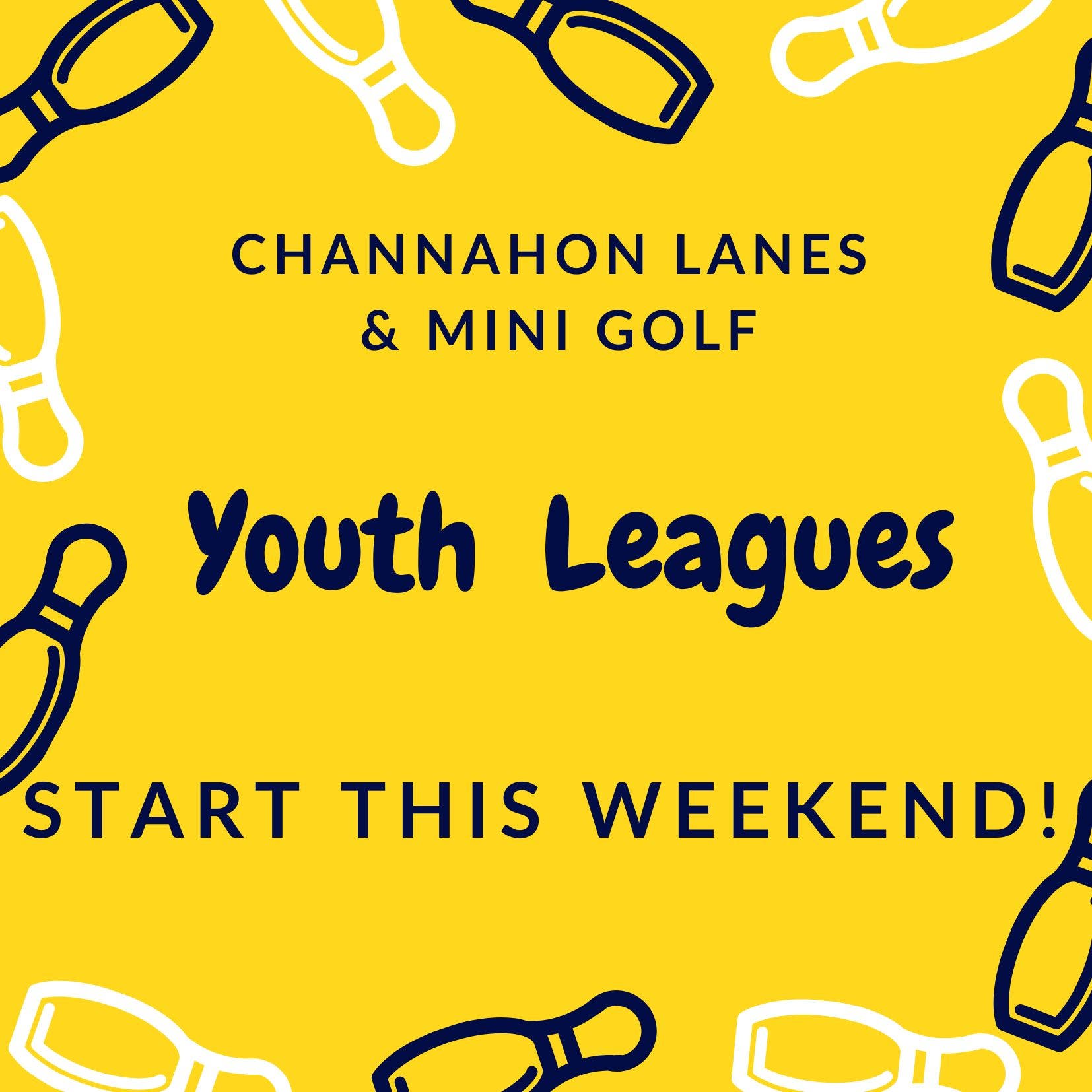 Youth Leagues Start this Weekend!