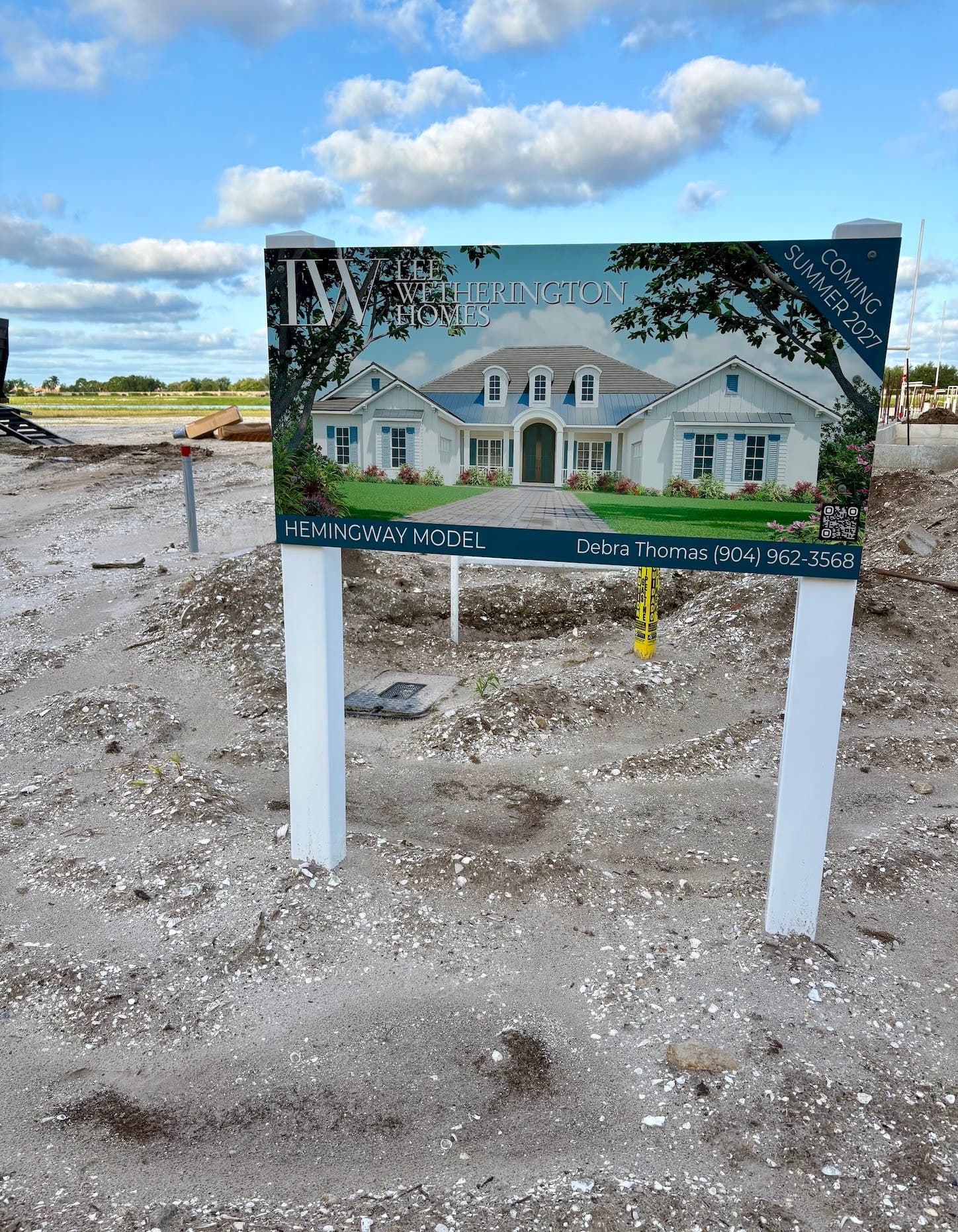 Lee Wetherington Homes breaks ground on new Hemingway model at Westlake in Wellen Park