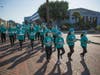 Volunteers of all ages gather at the Church of Scientology Los Angeles to bring the Truth About Drugs to the city ahead of the influx of visitors to Super Bowl LVI.