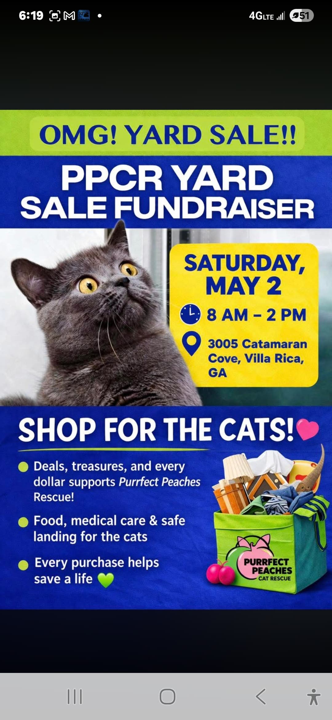 PPCR Yard Sale Fundraiser