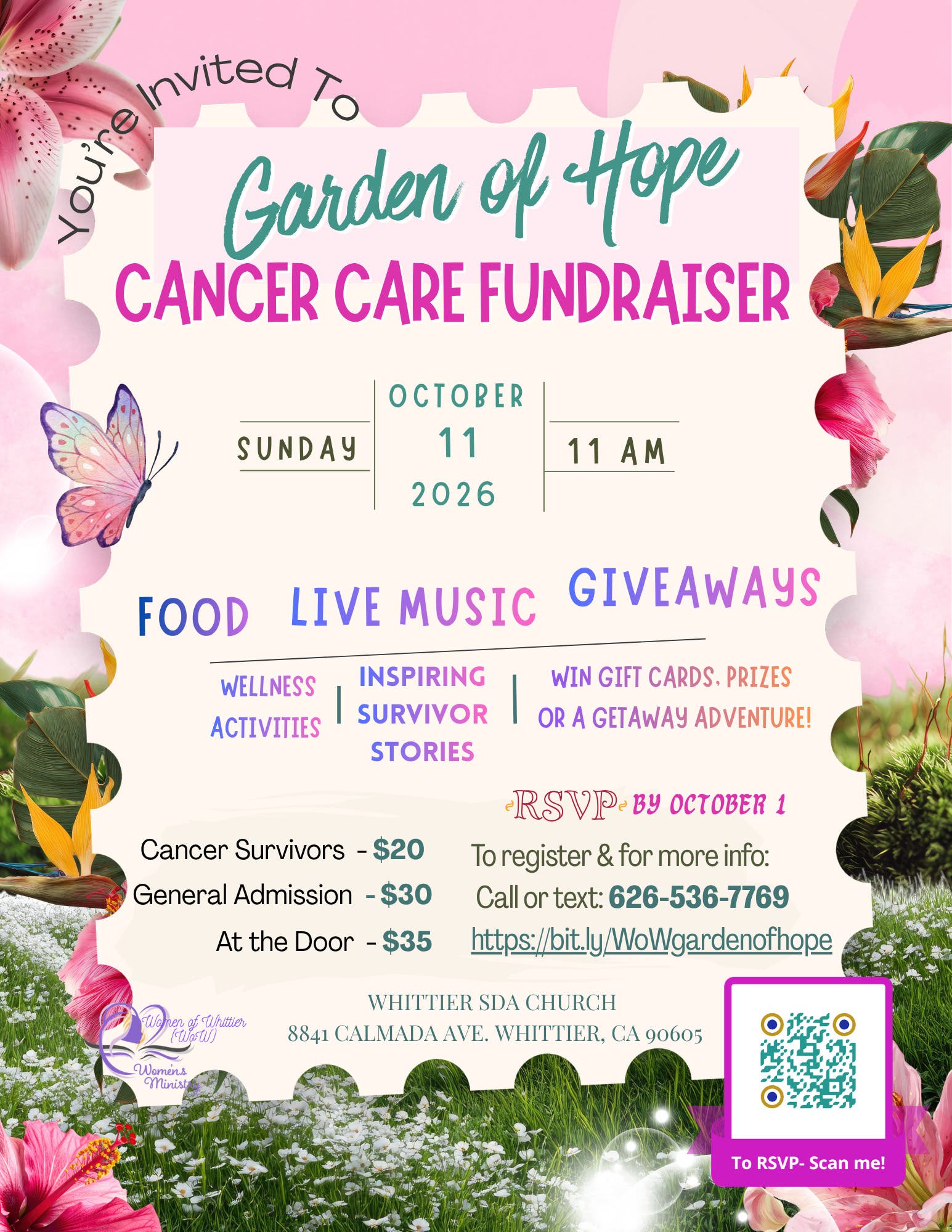 Garden Of Hope Cancer Care Fundraiser