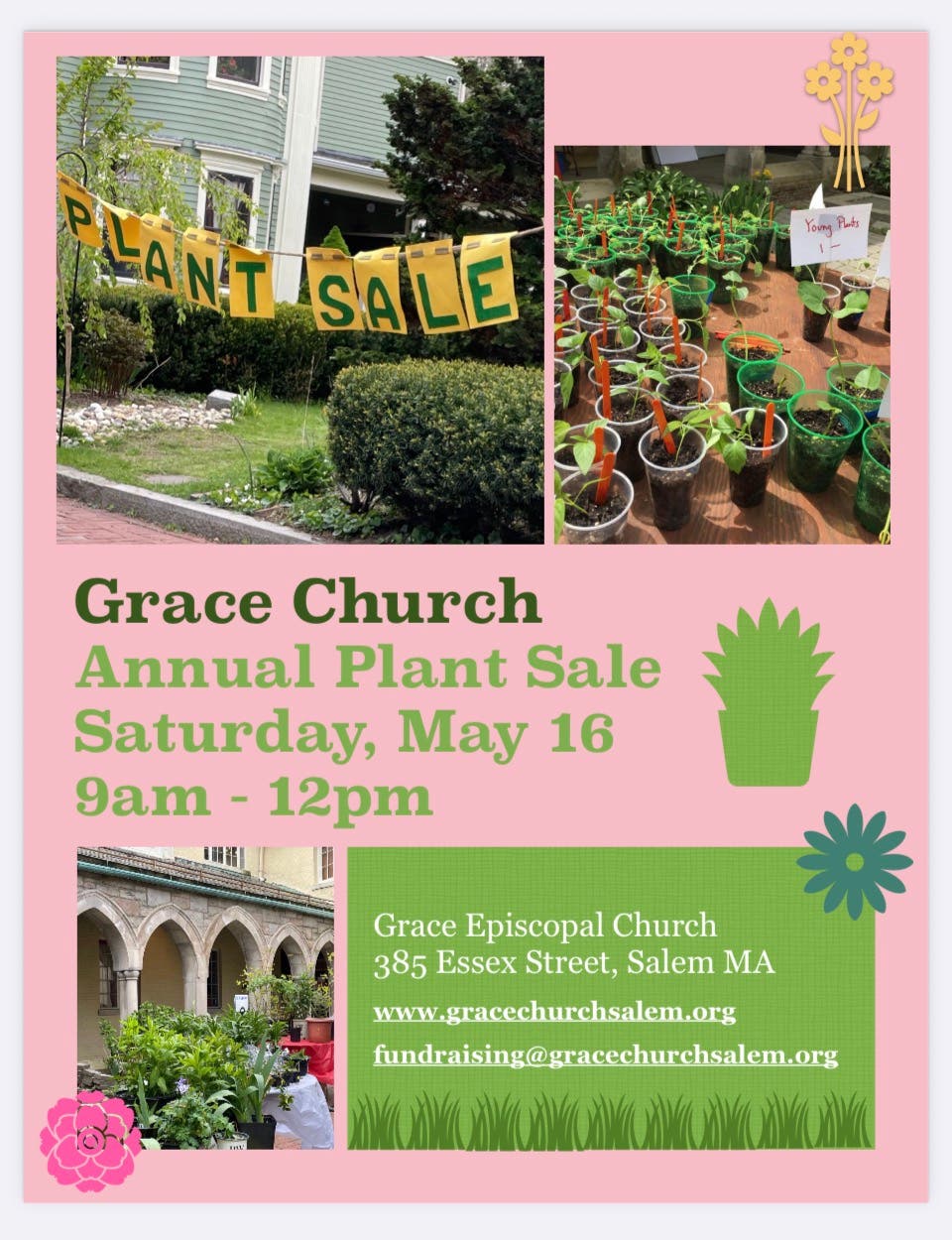 Grace Church Annual Plant Sale