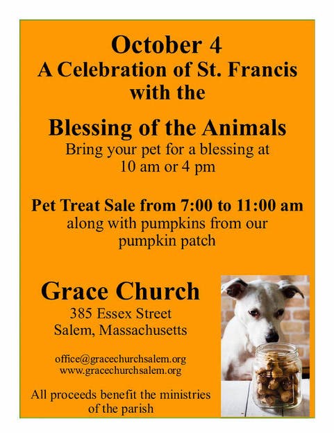 A Celebration of St. Francis with the Blessing of the Animals