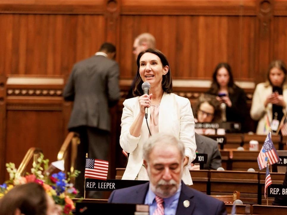 Jennifer Leeper was first elected to represent Fairfield's 132nd District in 2020.