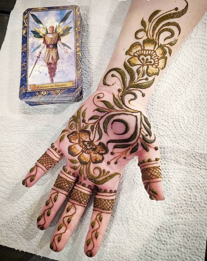 Sep 27 Henna Tattoos and Tarot Readings Oxford, CT Patch
