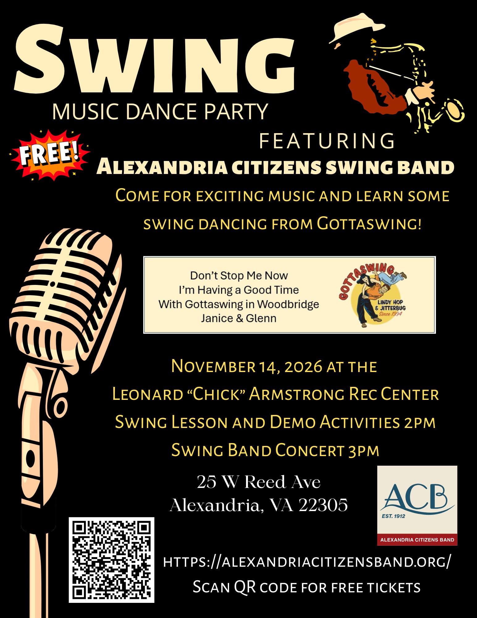 Swing Music Dance Party