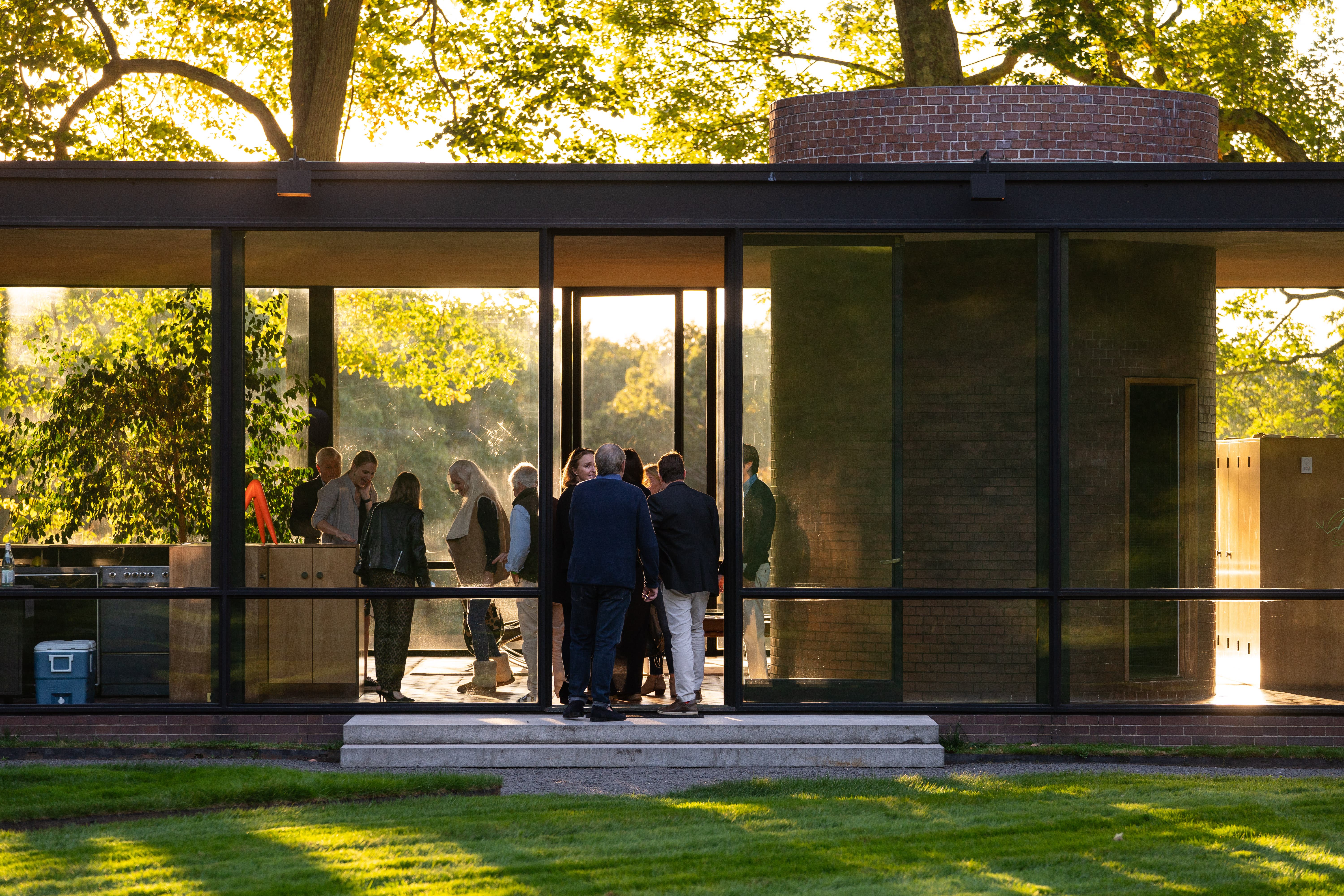 Third Thursday evening tour and wine tasting at The Glass House this Summer