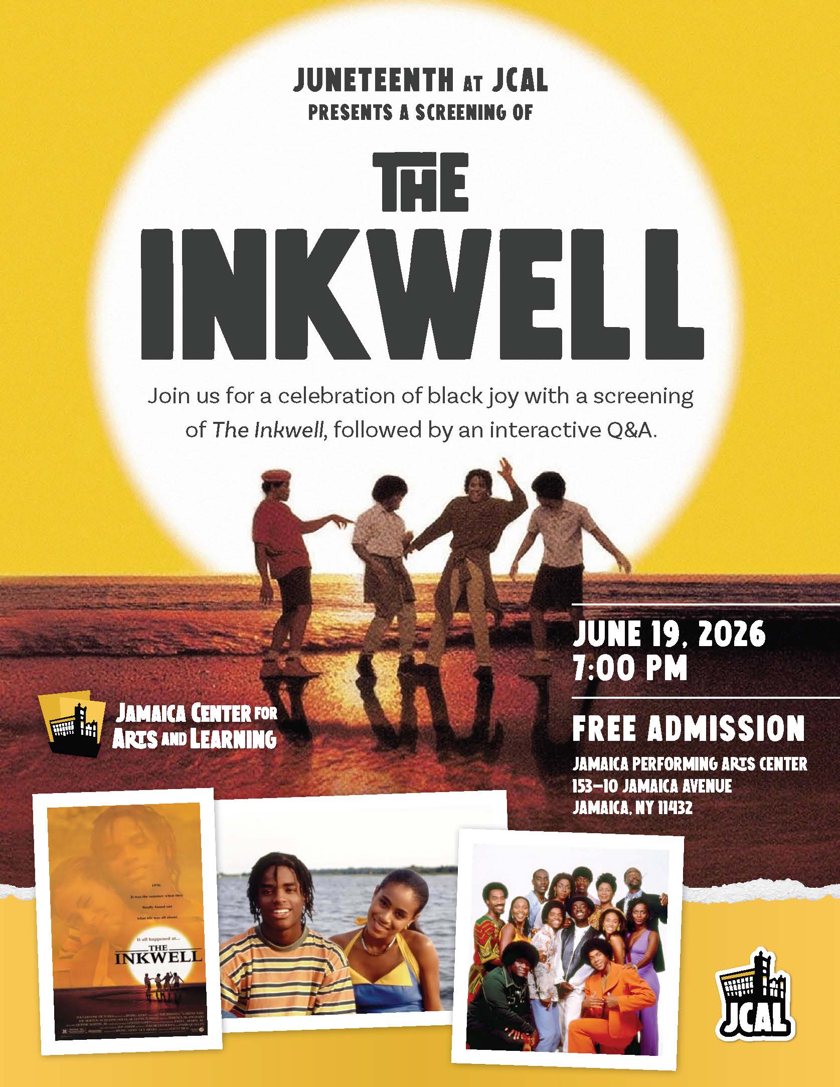 JCAL Commemorates Juneteenth with Free Screening of the Classic Film The Inkwell and New Exhibition