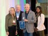 Mayor Keith Pekau accepts the Municipal Leader of the Year award on behalf of the Village of Orland Park.