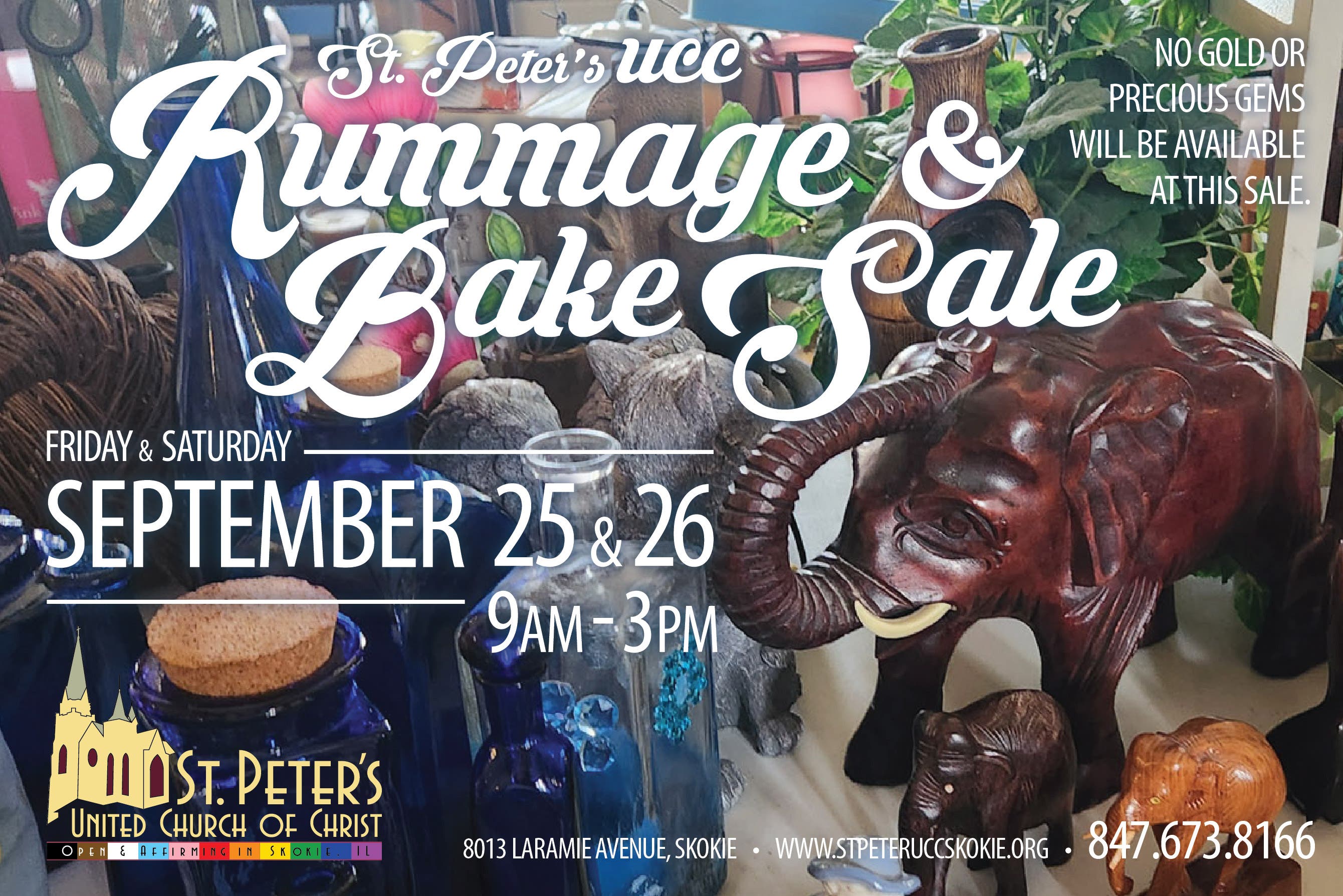 St. Peter’s UCC Annual Rummage and Bake Sale