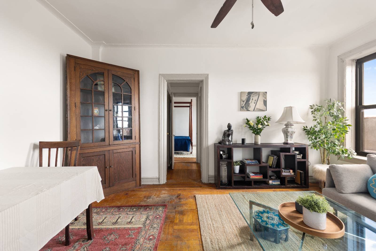 Charming, sunlit one-bedroom co-op in Weeksville. A true canvas of an apartment!
