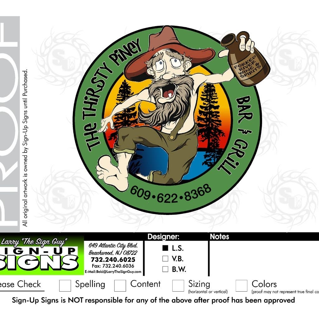 1st Responders " Thank You " at The Thirsty Piney 344 North Main Street / Lacey Mall