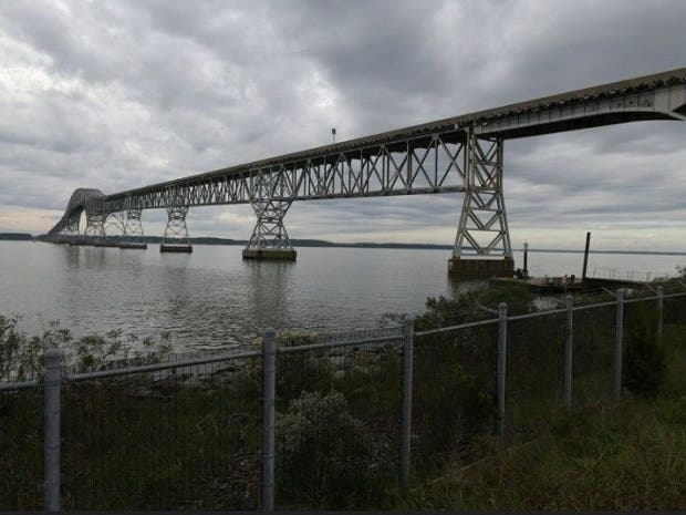 A replacement for the Harry W. Nice Bridge crossing the Potomac River will be bid with and without a bike lane because of budget issues.