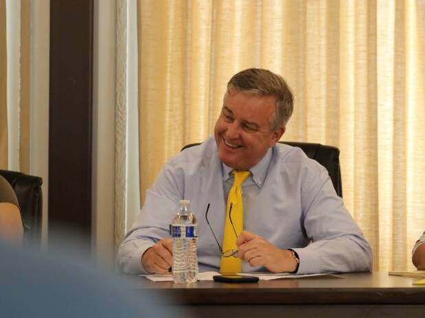 Rep. David Trone, who represents the 6th District, at a community meeting in July 2019.