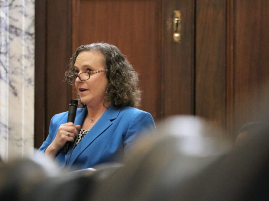 Del. Anne R. Kaiser (D-Montgomery) is co-chair of a new commission tasked with helping health occupations boards address administrative challenges. A Senate co-chair has yet to be named.