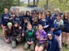 Troop 301 after the Camo station