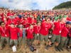 Scouts singing