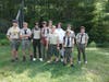 Scouts from Troop 154
