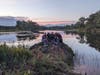 Crew A at sunset