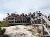 Troops hiking