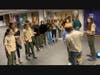 Senior scouts providing instruction