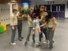Scouts performing Two-Handed Carry