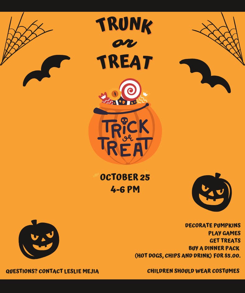 Trunk or Treat