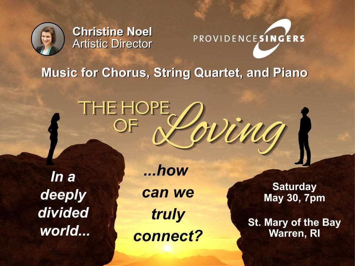 The Hope of Loving: Music for Chorus, String Quartet and Piano