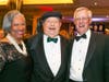  (L to R) Penelope Lattimer, Ph.D.; honoree Seward Johnson; and James N. Heston. 