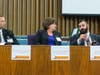 Panelists respond to questions from the audience
