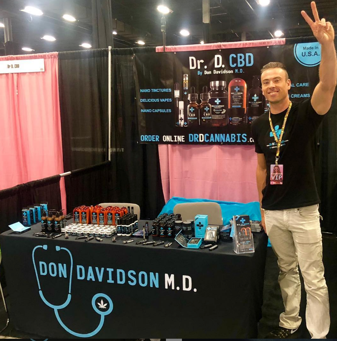 Dr. D trade show