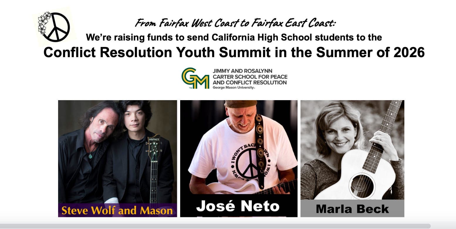 Youth Peace Summit: From Fairfax West to Fairfax East