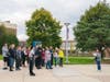 Prospective Harper College students tour campus during the 2019 High School Open House