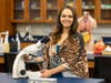 Bethanie-Michelle Statler is also a former Diverse Faculty Fellow at Harper College. She employs parody videos to underscore concepts in her biology lessons.